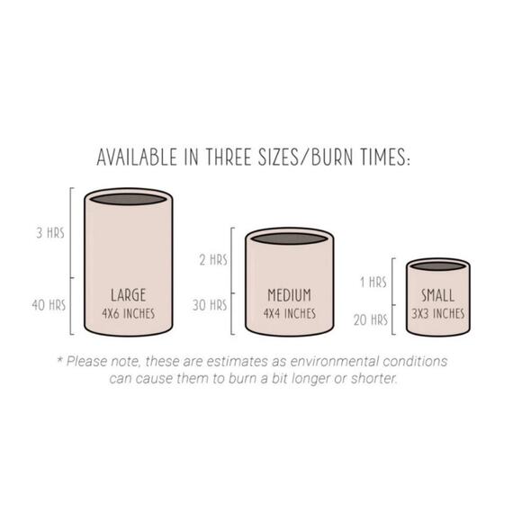 Spiral Light Candle Cashmere 3 X 3 Round 20hr Burn -Brand New Small - Picture 7 of 8